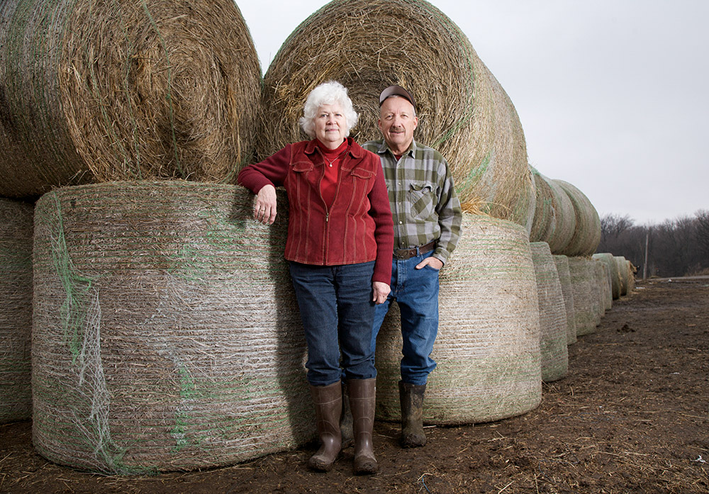 Dave and Florence Minar, Cedar Summit Farm